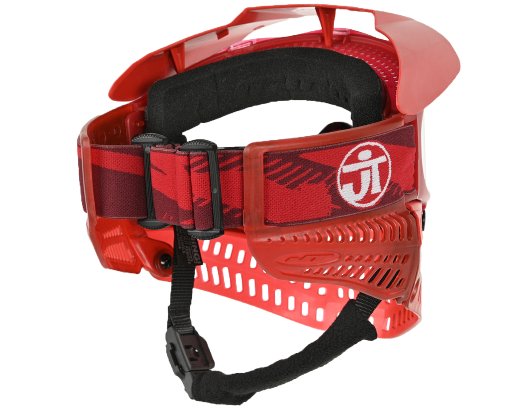 JT Spectra Proflex LE Goggle Jan Birthstone Ice - Garnet w/magnet chin strap