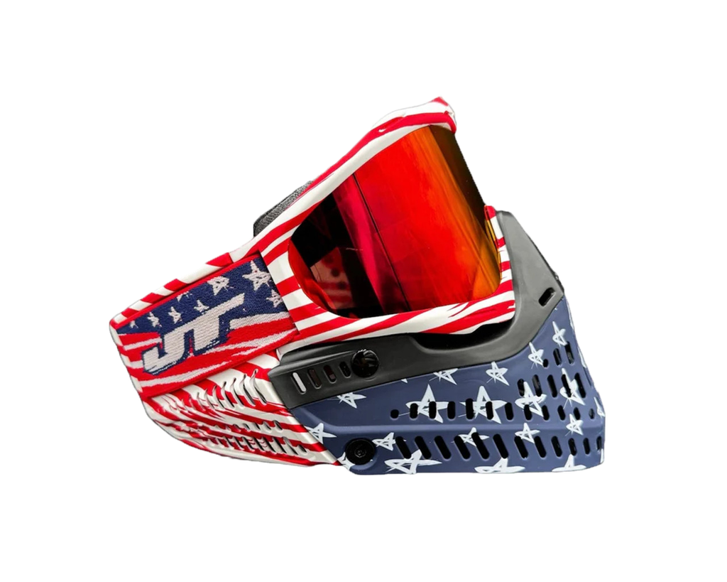  JT Spectra Proflex LE Goggle Patriotic w/ Red Chromatic Thermal Lens