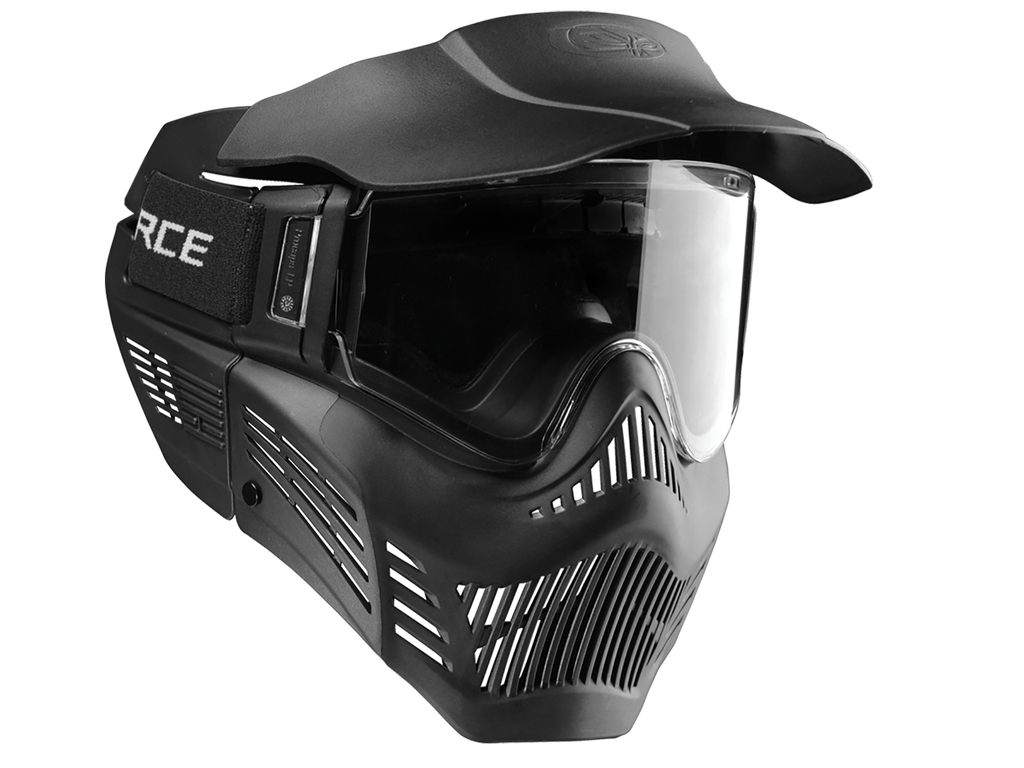 VForce Armor Field Mask Black - Thermal Clear