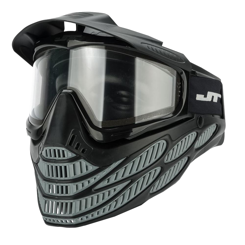 JT Spectra Flex 8 Thermal Goggle Black/Grey - Clamshell - Thermal Clear C2
