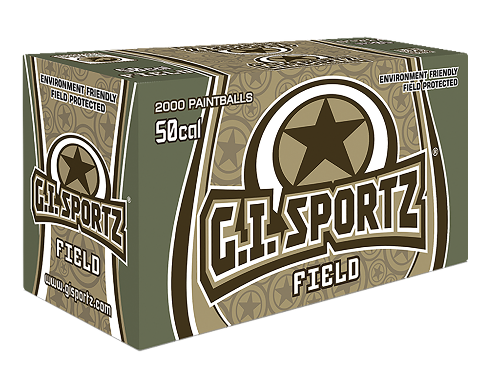 GI Sportz Field cal .50 paintball (box 2000)