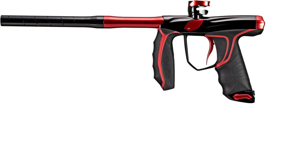 Empire SYX Marker Polished Black/Red w/ 3 Barrel Backs C4