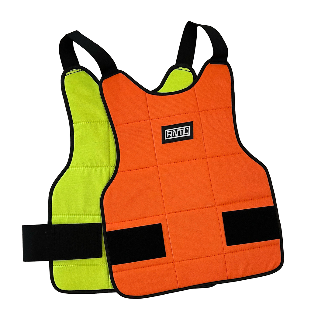 Chest Protector - RNTL Adult Reversible - Fluo Ye/Oe