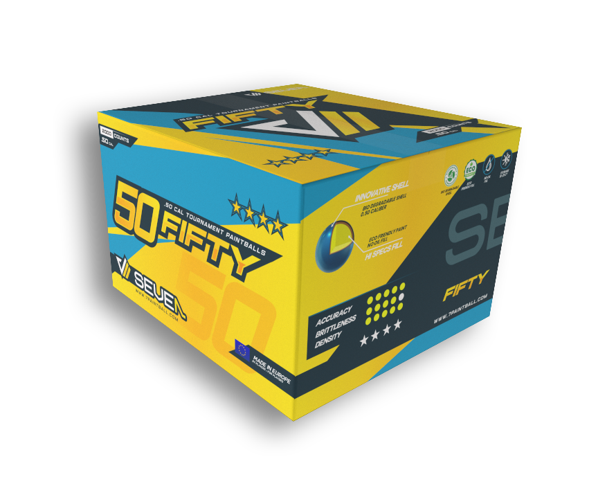 Seven Fifty Tournament paintballs cal .50 (box 5000)