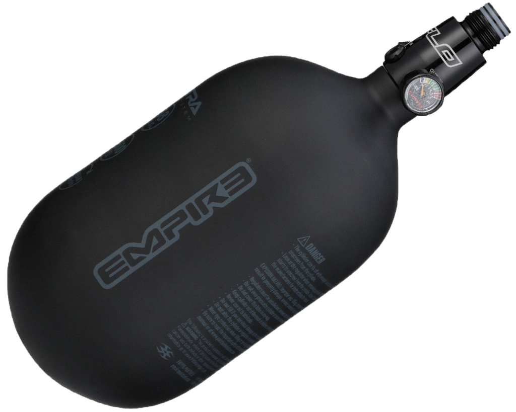 Empire Ultra Light Tank With FLO 4.5K Regulator 68ci / Matte Black / Global