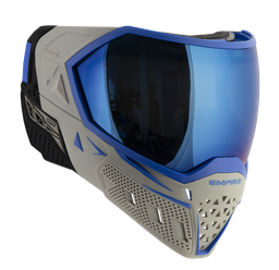 [21656] Empire EVS Goggles Team Edition NY Xtreme - Grey/Blue - Blue Mirror