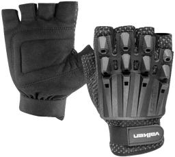 Gloves - Valken EU Field Hardback Half Finger - Black