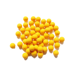 [109677] Rubber Balls Cal. 50 Yellow - 500 pack