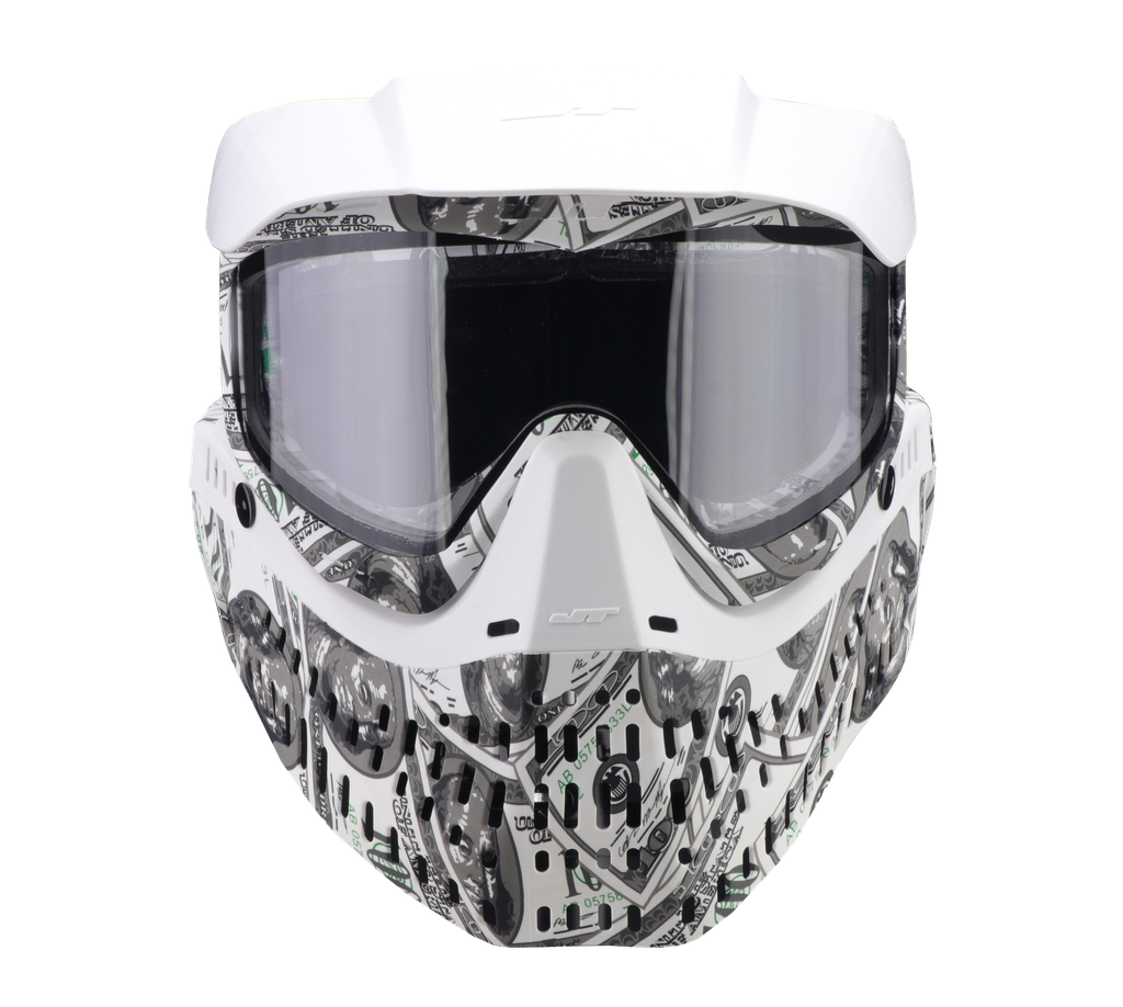 JT Spectra Proflex LE Goggle  100 Dollar Bill w/ Clear & Smoke Thermal Lens