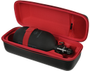 Empire Flo & Tank Zipper Case Black with Red Zipper C15