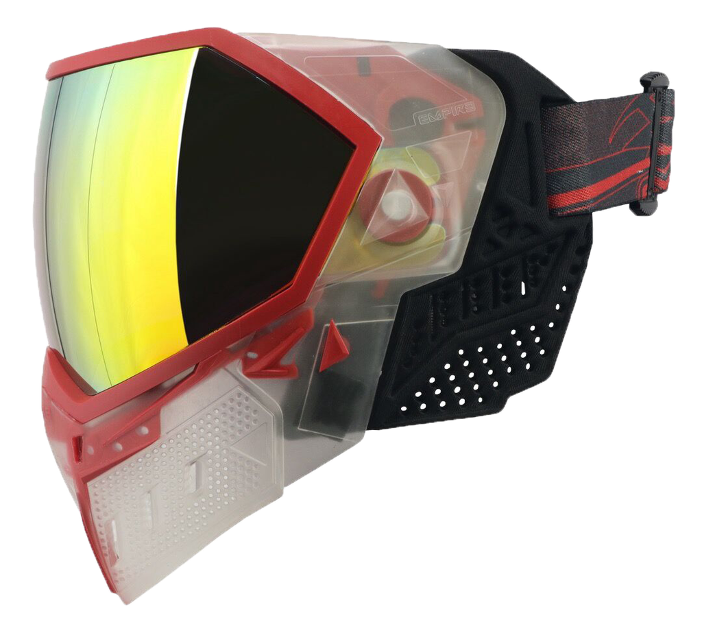 Empire EVS Goggle - Red / Clear - Thermal Mirror
