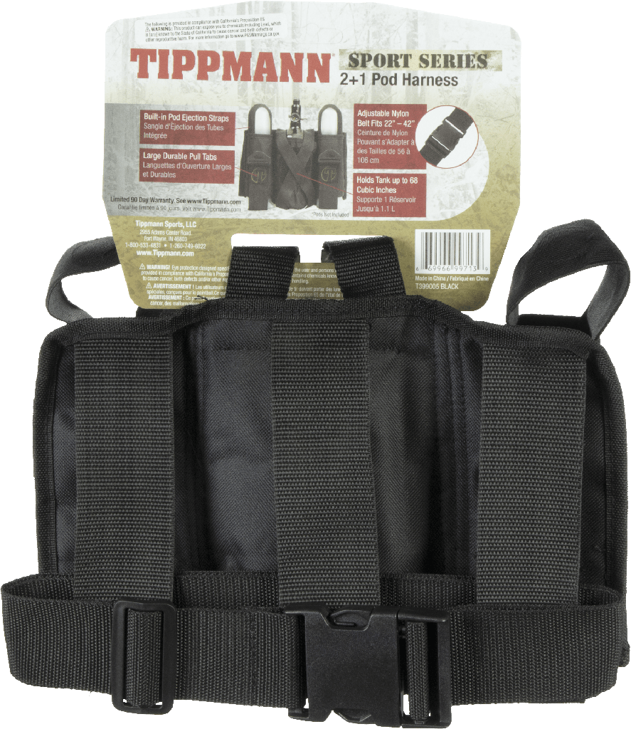 2+1 HARNESS SPORT SERIES-BLACK