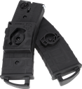 Tippmann TMC .50 Cal Mags w/ Coupler 2 pack Black, Retail Box