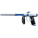Empire SYX Marker Dust Silver / Blue w/ 3 Barrel Backs C4