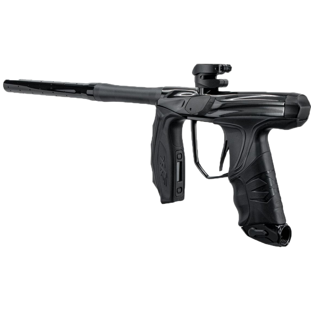 Empire SYX Marker Polished Black / Dust Black w/ 3 Barrel Backs C4