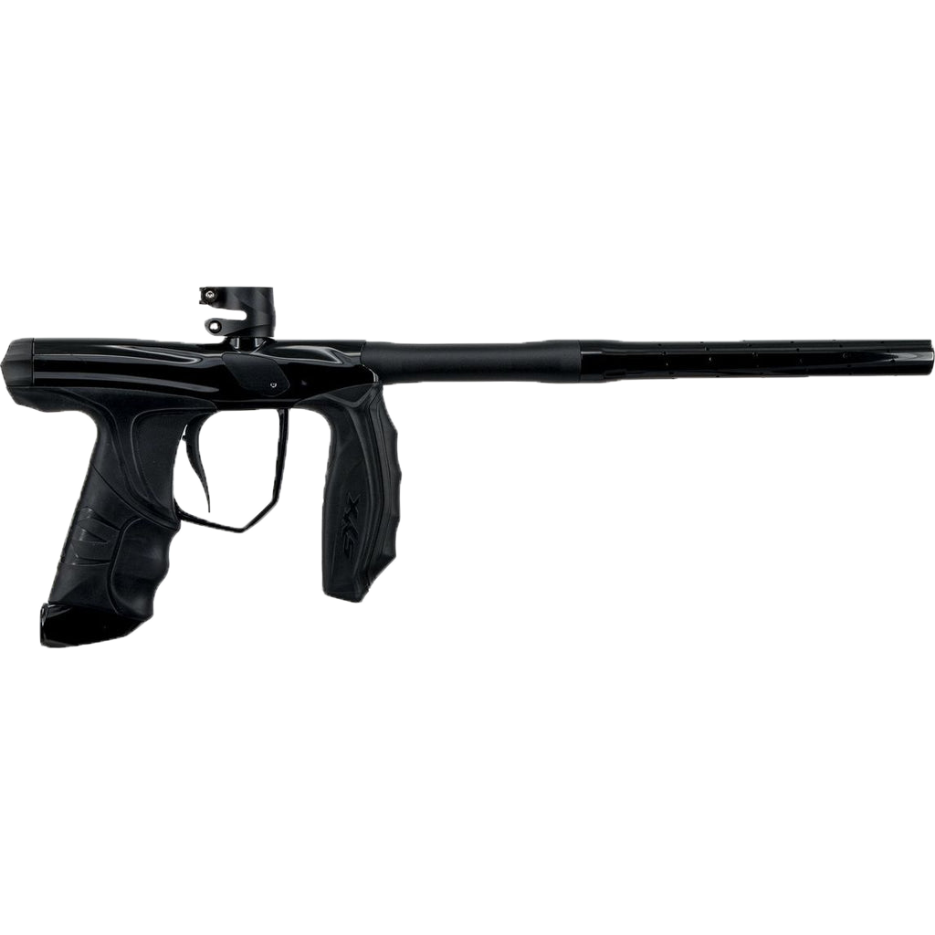 Empire SYX Marker Polished Black / Dust Black w/ 3 Barrel Backs C4