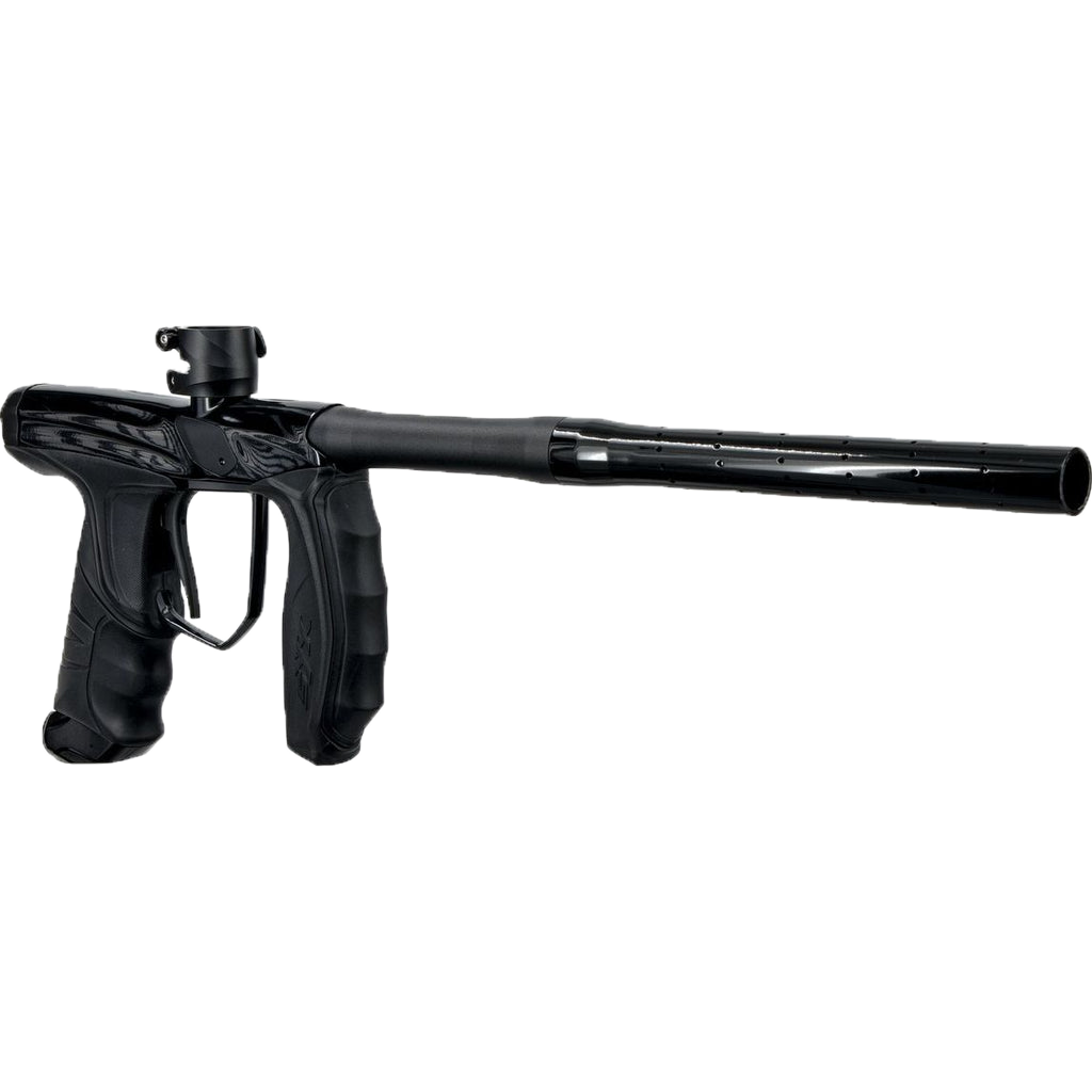 Empire SYX Marker Polished Black / Dust Black w/ 3 Barrel Backs C4