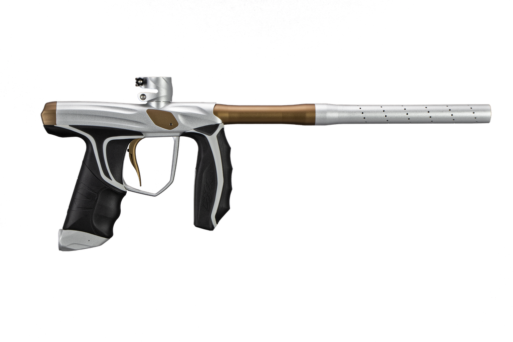 Empire SYX Marker Polished Red / Dust Silver w/ 3 Barrel Backs C4