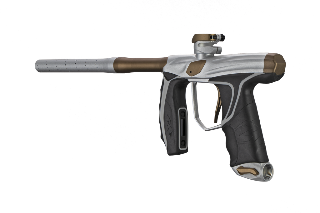 Empire SYX Marker Polished Red / Dust Silver w/ 3 Barrel Backs C4