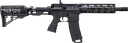 Tippmann TMC ELITE Black Air Thru Adjustable Stock and Ali MLOK Shroud