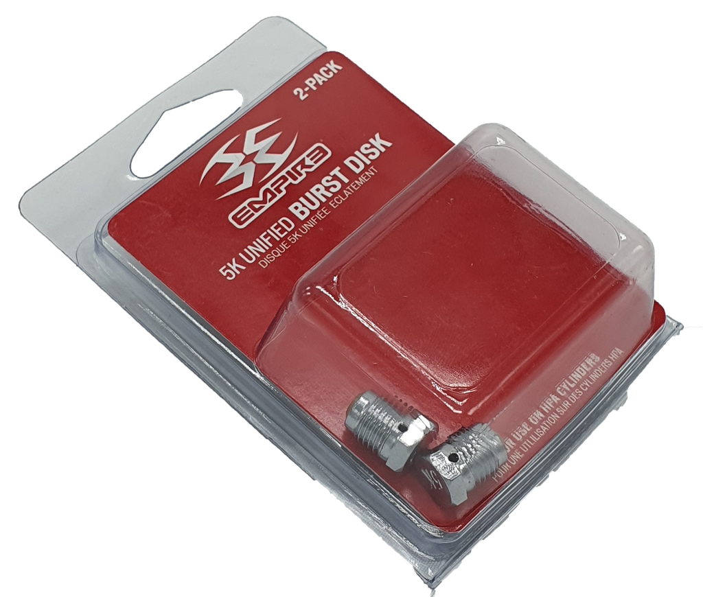 Empire Unified 5K Burst Disk/2pk Rupture Disk- Unified 5K Burst Disk/2pk