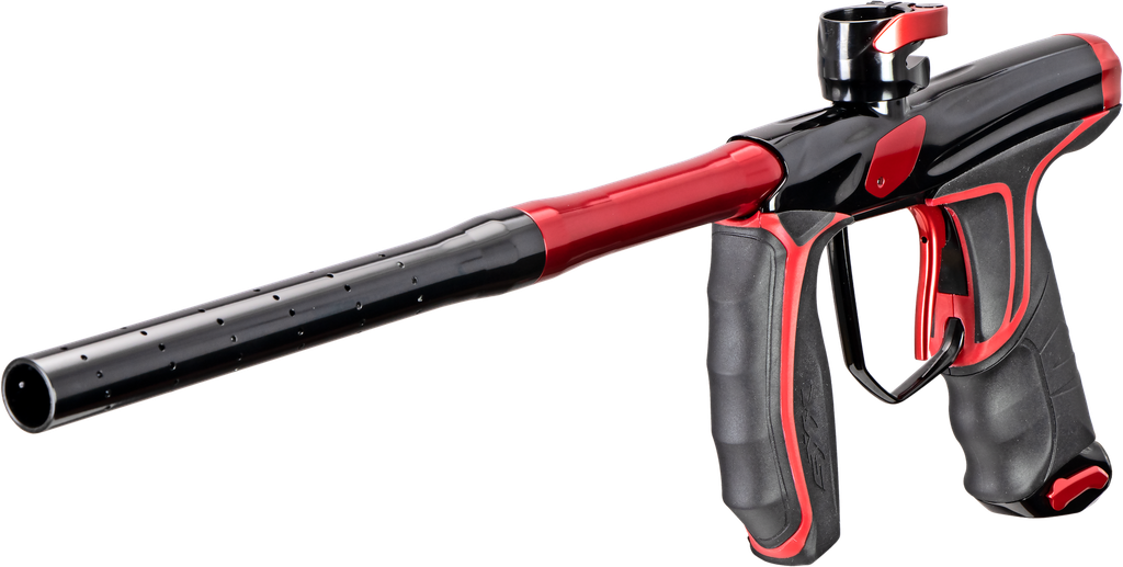 Empire SYX Marker Polished Black/Red w/ 3 Barrel Backs C4