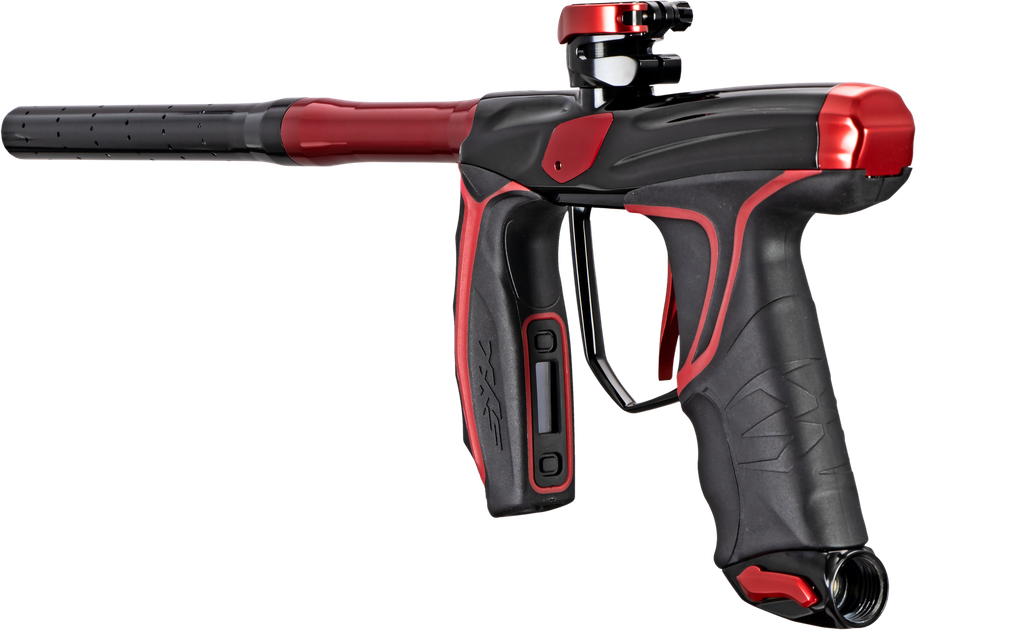 Empire SYX Marker Polished Black/Red w/ 3 Barrel Backs C4