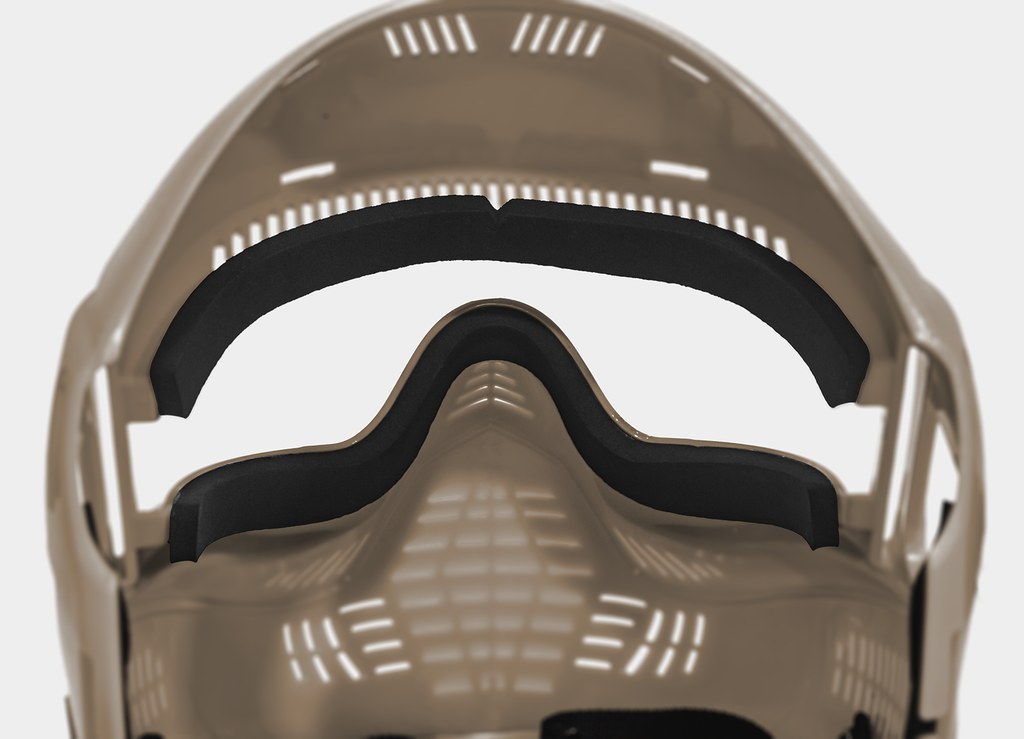 Goggle #ONE Single Tan V2- Rubber Foam