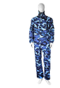 Coverall Field Blue Camo V2    