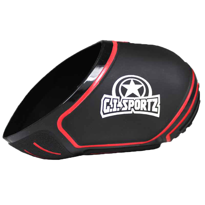 GI TANK COVER 68/70/72CI BLACK/RED