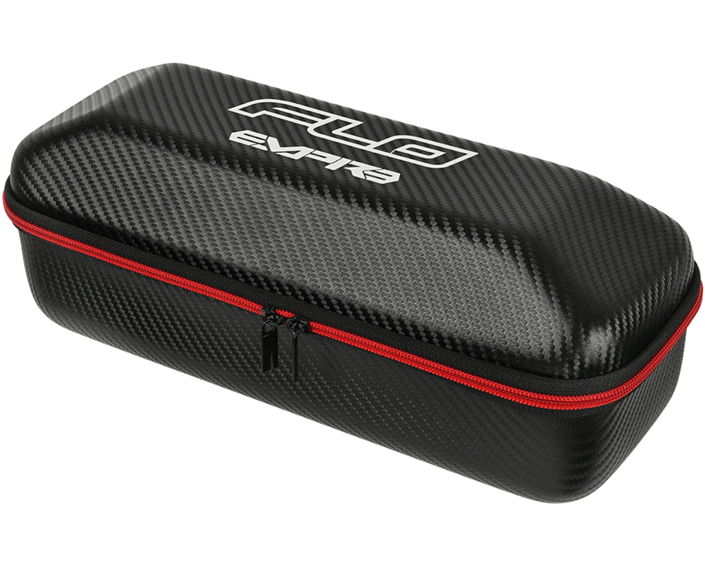 Empire Flo & Tank Zipper Case Black with Red Zipper C15