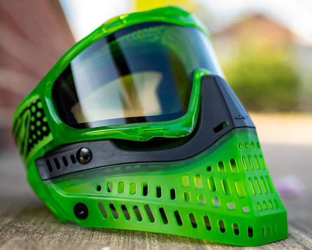 JT Spectra Proflex Goggle System Lucky 15 Ice Lime with Clear Lens MCS