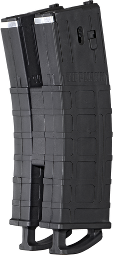 [16453] Tippmann TMC .50 Cal Mags w/ Coupler 2 pack Black, Retail Box