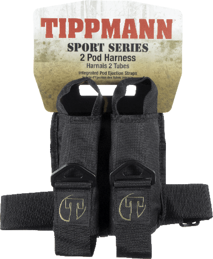 [35620] 2 POD HARNESS SPORT SERIES BLACK