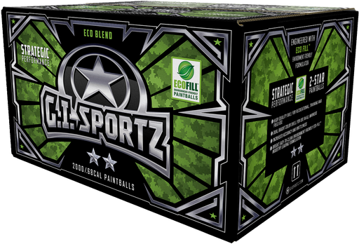 [68-002] GI Sportz 2star cal .68 paintballs (box 2000)