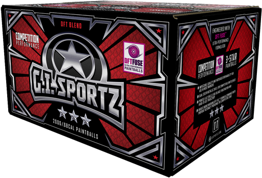 [68-003] GI Sportz 3star cal .68 paintballs (box 2000)