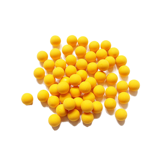 [109677] Rubber Balls Cal. 50 Yellow - 500 pack