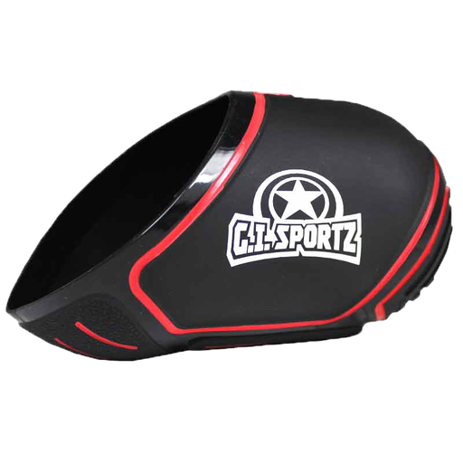 GI TANK COVER 68/70/72CI BLACK/RED