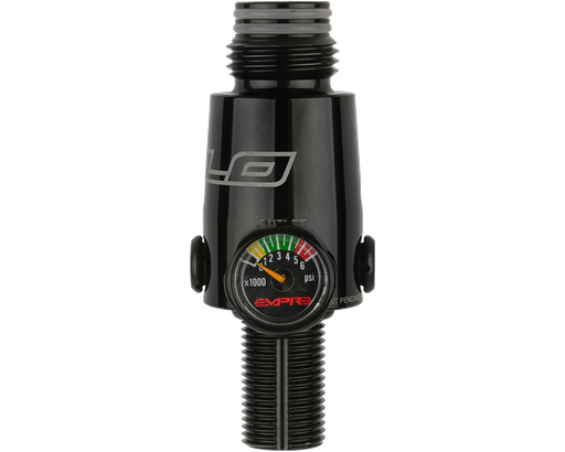 Empire Flo Basic Complete Regulator Assembly Reg Only - Bulk - Polished Black Basic